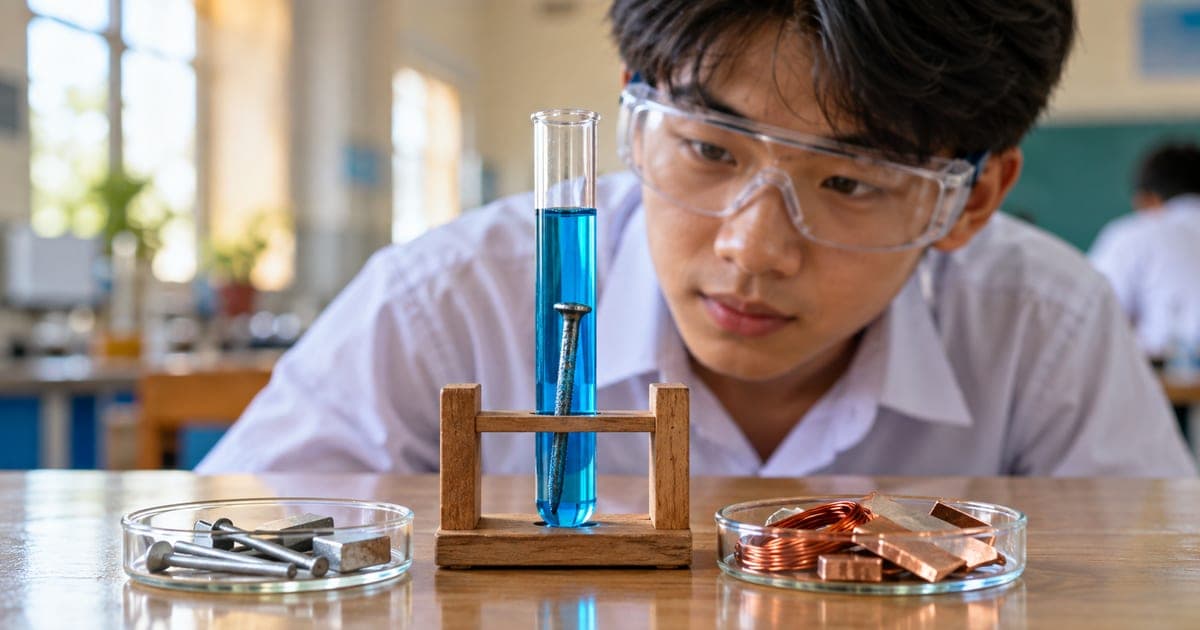 Dãy hoạt động hóa học của kim loại: ý nghĩa, câu dễ nhớ và bài tập