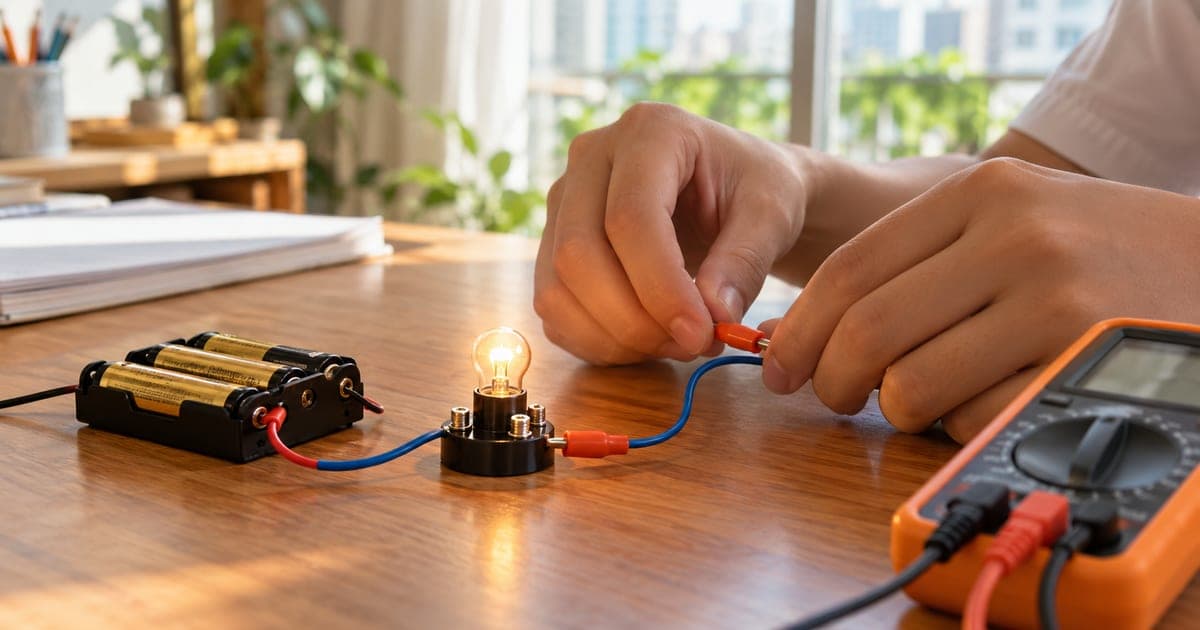 Định luật Ohm và điện trở (KHTN 9): mạch nối tiếp, song song và bài tập