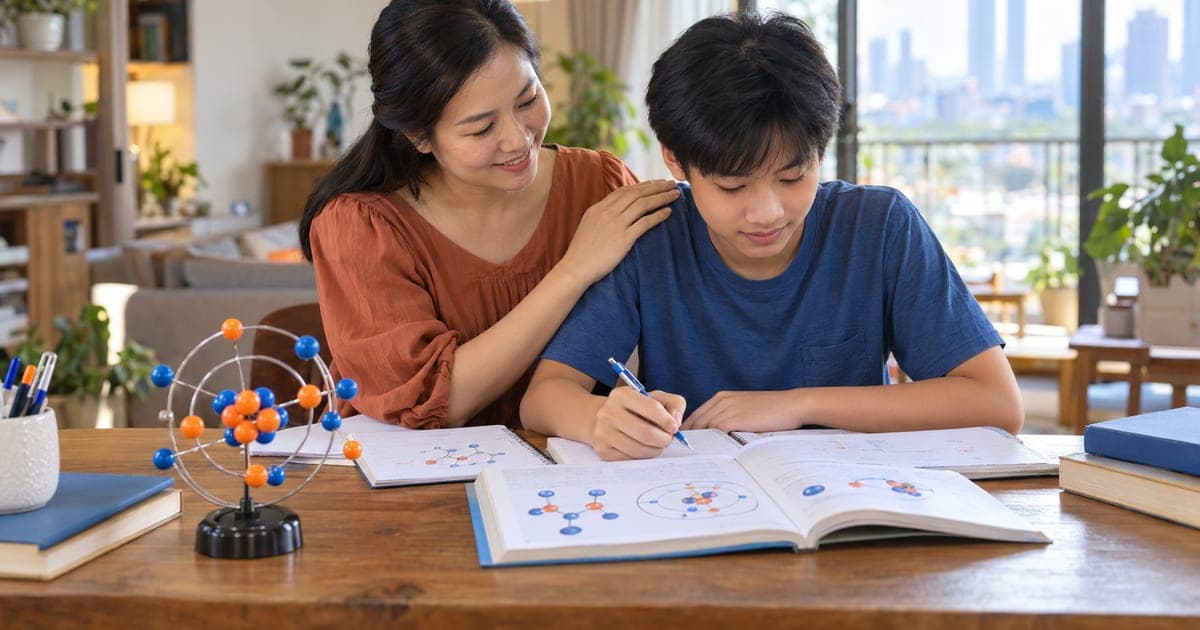 Cách giúp con không bị mất gốc môn Hóa khi chuyển từ lớp 8 lên lớp 9