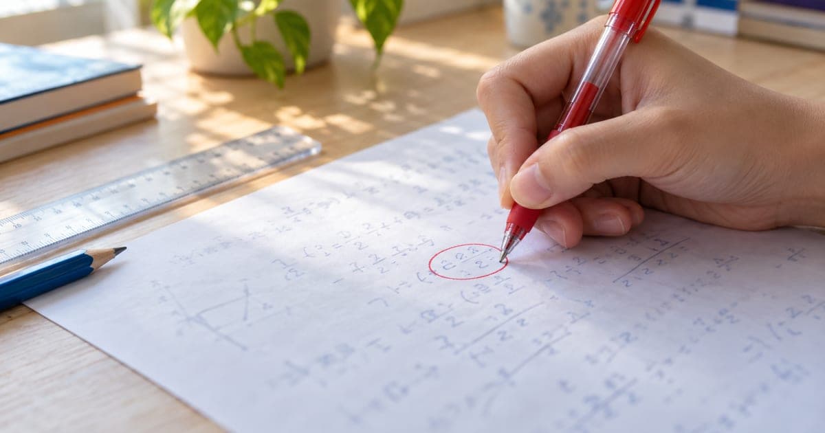 Tổng hợp lỗi trình bày hay mất điểm oan khi làm bài thi Toán